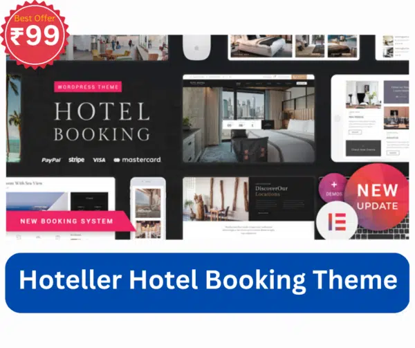 Hoteller Hotel Booking Theme