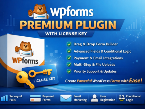 WPForms Premium Plugin with License Key