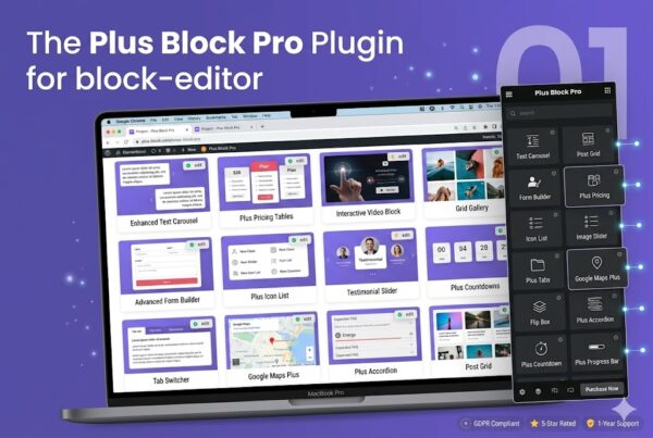 The Plus Block Pro Plugin