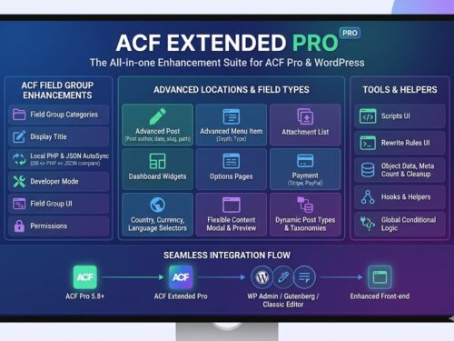 ACF Extended Pro plugin